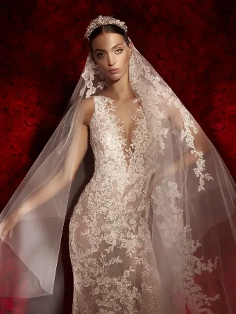 Pronovias DESSAY #1 Off White/Nude thumbnail
