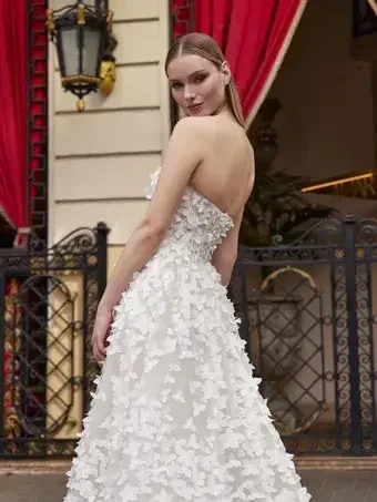 Pronovias HYLLIS #1 Off White/Blush thumbnail