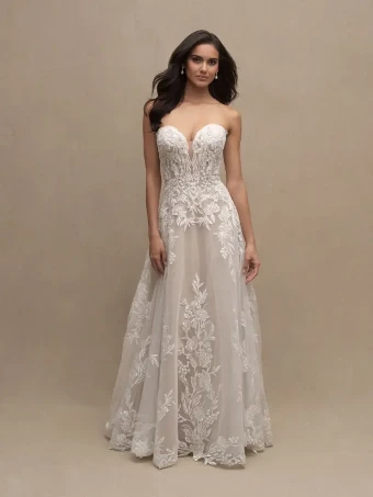 Allure Bridals C625L #0 default Mocha/Champagne/Ivory thumbnail