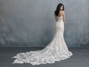 Allure Bridals C589 #1 Nude/Mocha/Ivory/Nude/Silver thumbnail