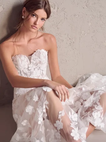 Maggie Sottero DEMETRIA #1 Ivory/Blush thumbnail