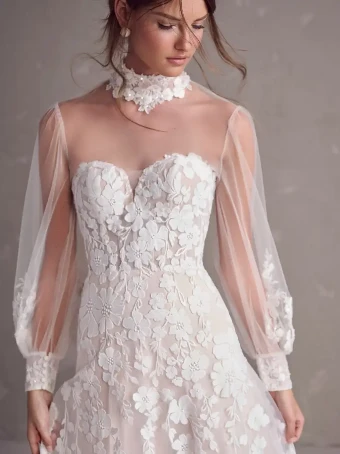Maggie Sottero DEMETRIA #2 Ivory/Blush thumbnail
