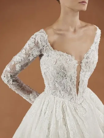 Pronovias ANVI #0 default Off White/Warm Ivory thumbnail