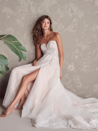 Maggie Sottero MARGUERITE #0 default Ivory/Silver Accent over Blush thumbnail