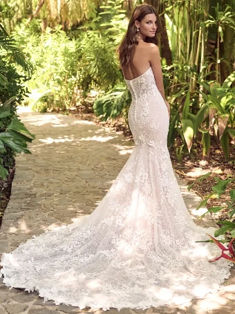 Maggie Sottero ORTENSIA #4 default Ivory (gown with Ivory Illusion) thumbnail