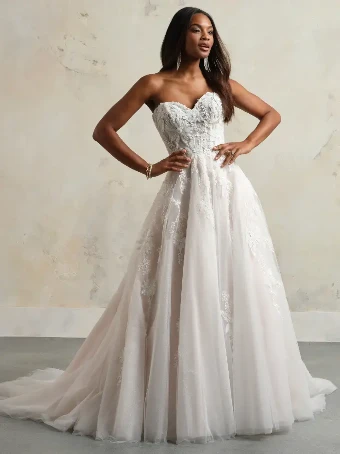 Maggie Sottero CAROLINE #0 default All Ivory (gown with Ivory Illusion) thumbnail