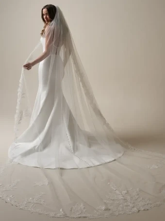 Sottero and Midgley NESRINE #3 Ivory (gown with Natural Illusion) thumbnail