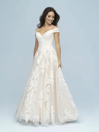 Allure Bridals 9619 #0 default Champagne/Ivory thumbnail