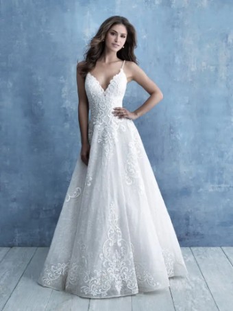 Allure Bridals 9718 #0 default Desert/Champagne/Ivory thumbnail