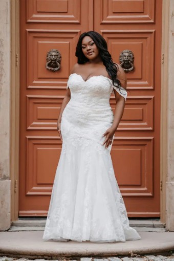 Allure Bridals 9857L #1 Ivory/Champagne/Nude thumbnail