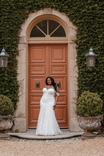 Allure Bridals 9857L #0 default Ivory/Champagne/Nude thumbnail