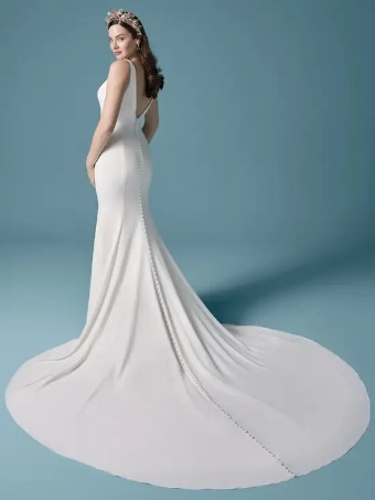 Maggie Sottero FERNANDA #1 Diamond White thumbnail