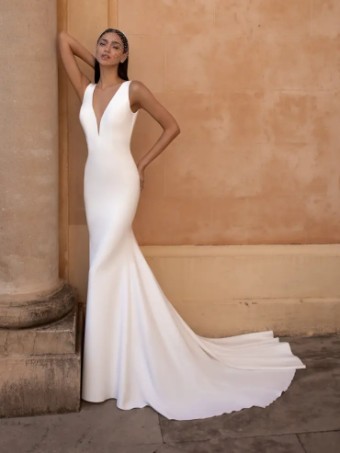 Pronovias EUREKA #0 default Off White/Crystal thumbnail