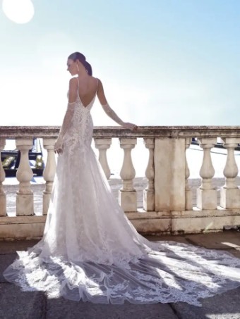 Pronovias ARABELLA #1 Off White/Nude thumbnail