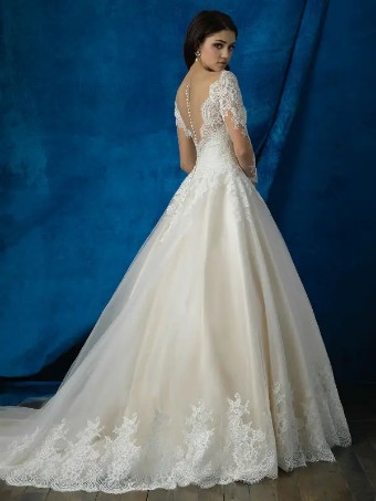 Allure Bridals 9366 #4 default Champagne/Ivory thumbnail