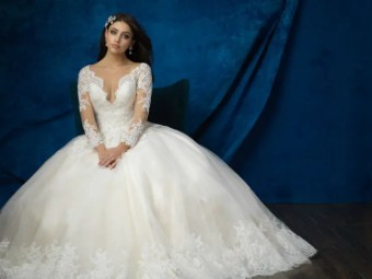 Allure Bridals 9366 #1 Champagne/Ivory thumbnail