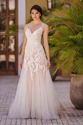 Allure Bridals 9961 #0 default IV/Champ/Nude thumbnail