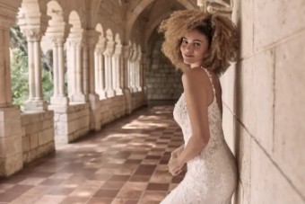 Maggie Sottero FARRAH #1 Ivory/Blush thumbnail