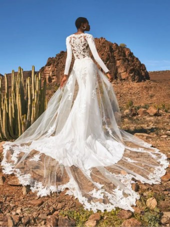 Pronovias DAZU #1 Off White/Nude thumbnail